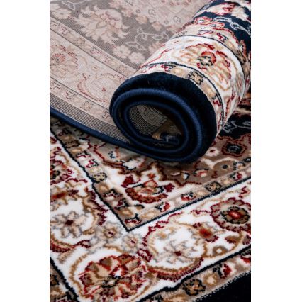 Oosters vloerkleed DUBAI 80x150 cm 2300 g/m2 donkerblauw
