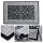 Oosters vloerkleed GRECE 120x170 cm 2150 g/m2 zwart/grijs/wit