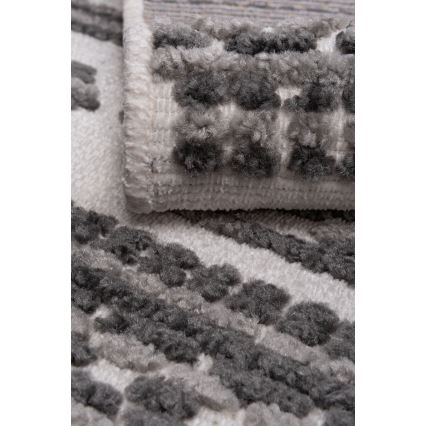 Oosters vloerkleed NEPAL 120x180 cm grijs/wit
