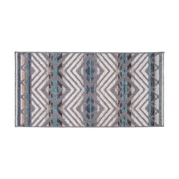 Oosters vloerkleed NEPAL 200x280 cm blauw/grijs/crème