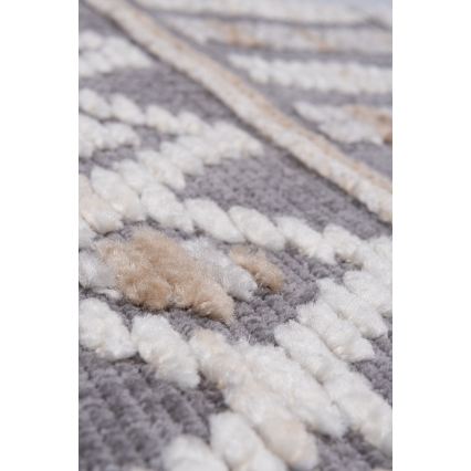 Oosters vloerkleed NEPAL 200x280 cm grijs