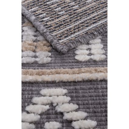 Oosters vloerkleed NEPAL 200x280 cm grijs