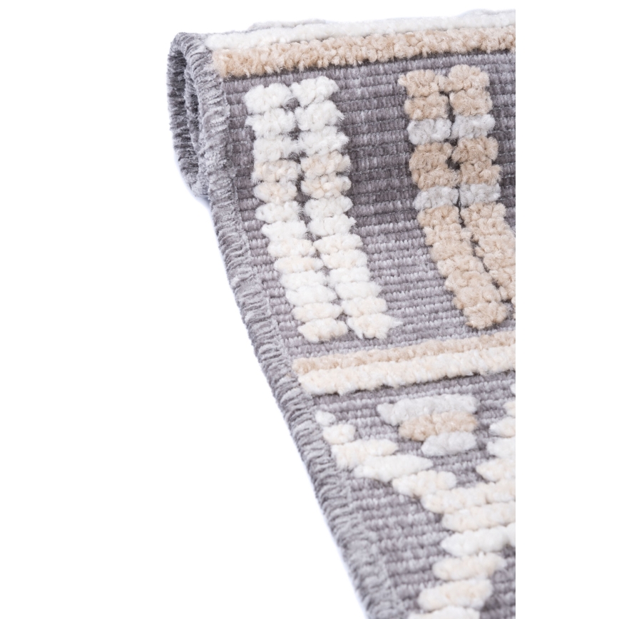 Oosters vloerkleed NEPAL 200x280 cm grijs