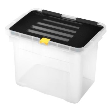 Opbergdoos 9 l zwart