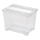 Opbergdoos TEX BOX 21 l doorzichtig