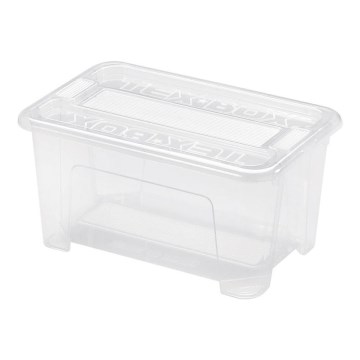 Opbergdoos TEX BOX 4,5 l doorzichtig