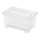 Opbergdoos TEX BOX 4,5 l doorzichtig
