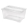 Opbergdoos TEX BOX 48 l doorzichtig