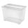 Opbergdoos TEX BOX 70 l doorzichtig