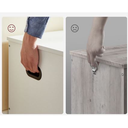 Opbergkist TOVIAN wit