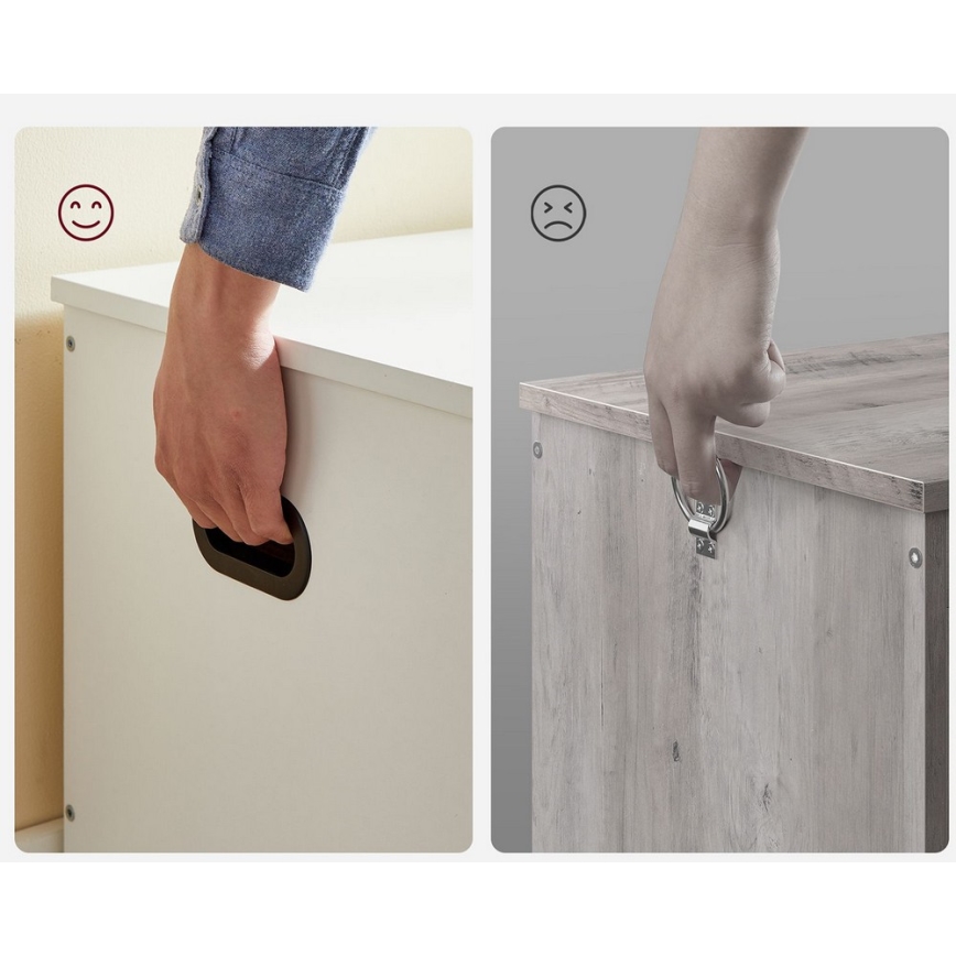 Opbergkist TOVIAN wit