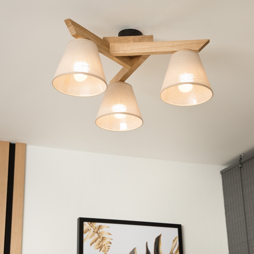 Opbouw plafondlamp ANTONIO 3xE14/40W/230V