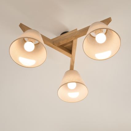 Opbouw plafondlamp ANTONIO 3xE14/40W/230V