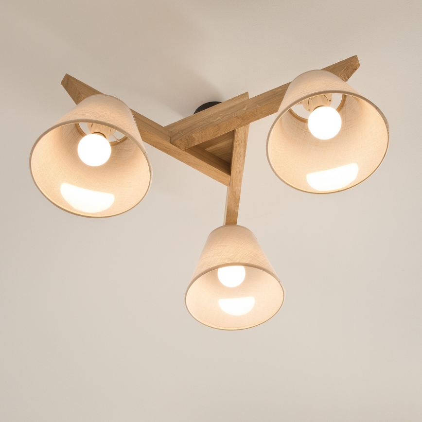 Opbouw plafondlamp ANTONIO 3xE14/40W/230V