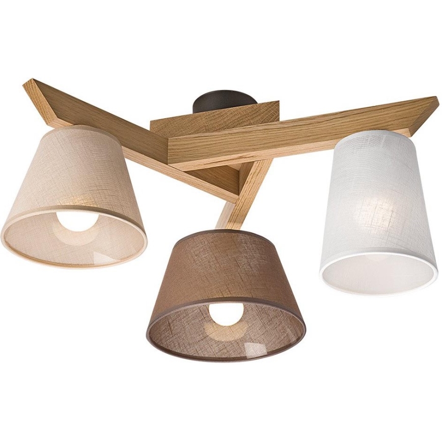 Opbouw plafondlamp ANTONIO 3xE14/40W/230V