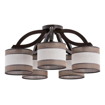 Opbouw plafondlamp CORTES 5xE27/60W/230V