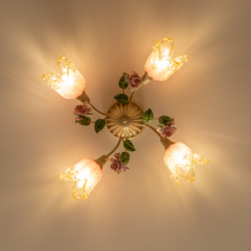 Opbouw plafondlamp FIORINTINO 4xE14/40W/230V