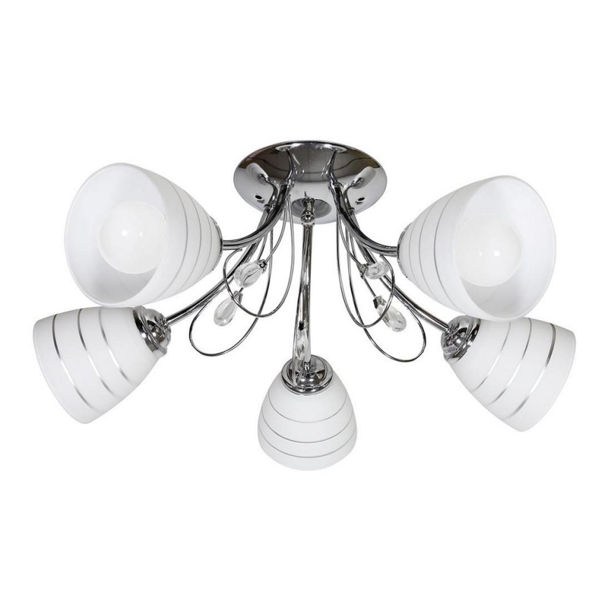 Opbouw plafondlamp SIMPLI 5xE27/40W/230V