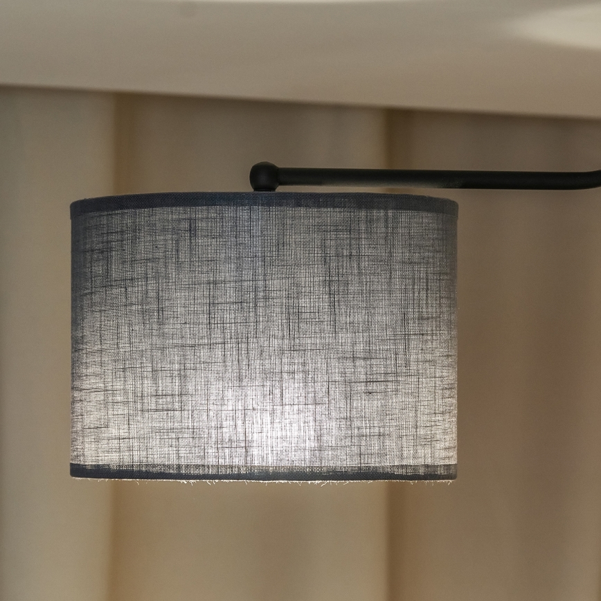 Opbouwkroonluchter ALBA 3xE27/15W/230V grijs
