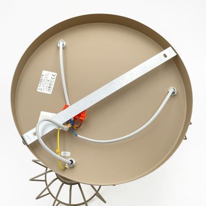 Opbouwkroonluchter AUDREY 3xE27/15W/230V beige