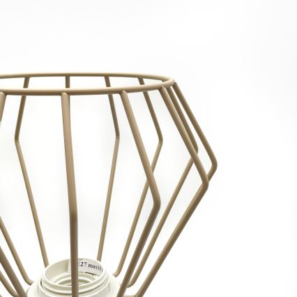 Opbouwkroonluchter AUDREY 3xE27/15W/230V beige