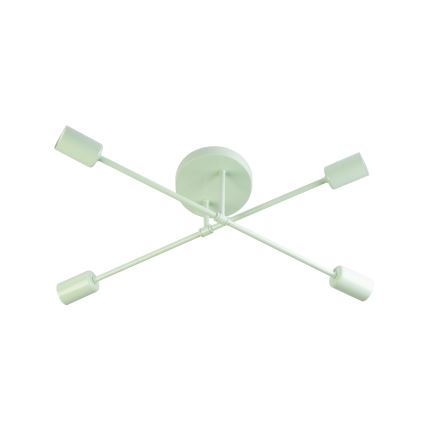 Opbouwkroonluchter CAMBRIDGE 4xE27/15W/230V groen