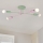 Opbouwkroonluchter CAMBRIDGE 4xE27/15W/230V groen/roze