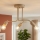 Opbouwkroonluchter CHARLIE 3xE27/15W/230V beige