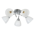 Opbouwkroonluchter CLARA 5xE27/15W/230V glanzend chroom