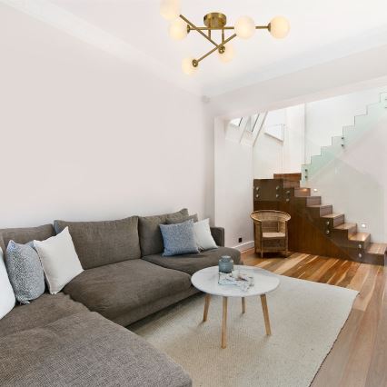 Opbouwkroonluchter DORADO 6xG9/28W/230V goudkleurig