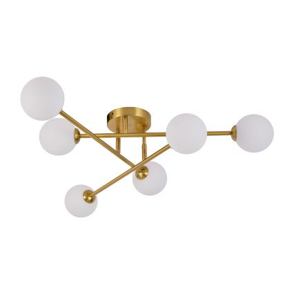 Opbouwkroonluchter DORADO 6xG9/28W/230V goudkleurig