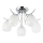 Opbouwkroonluchter ELLA 5xE27/15W/230V hoogglans chroom
