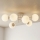 Opbouwkroonluchter ROMA 6xE14/10W/230V, beige