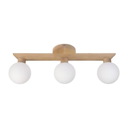 Opbouwlamp ANTONIO 3xG9/5W/230V eik/wit