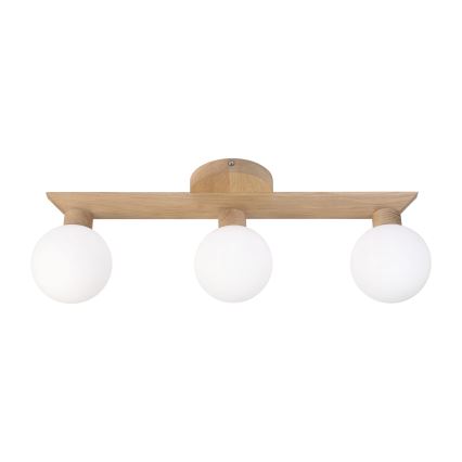 Opbouwlamp ANTONIO 3xG9/5W/230V eik/wit