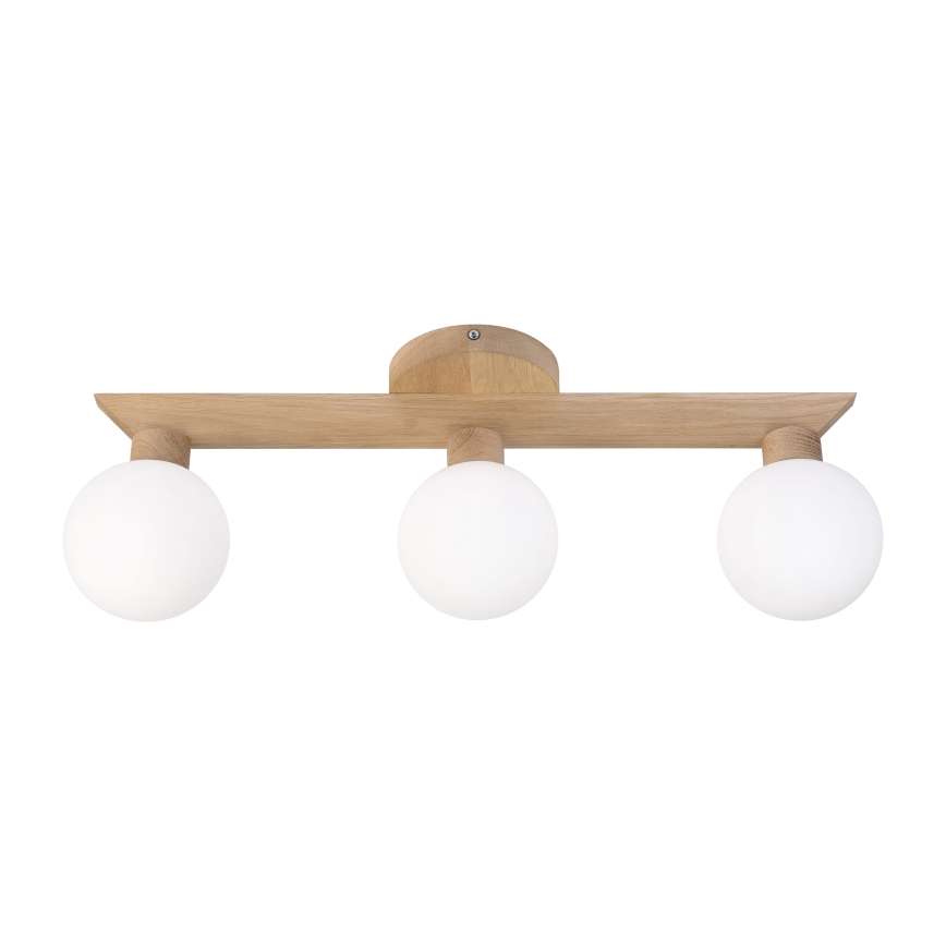 Opbouwlamp ANTONIO 3xG9/5W/230V eik/wit