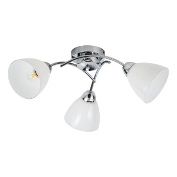 Opbouwlamp CLARA 3xE27/15W/230V glanzend chroom