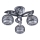 Opbouwlamp CORD 3xE27/60W/230V