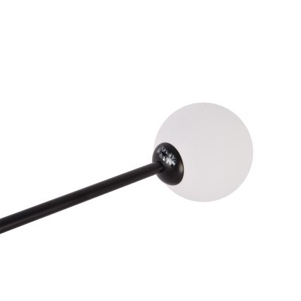 Opbouwlamp DORADO 6xG9/28W/230V zwart