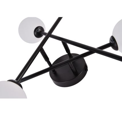 Opbouwlamp DORADO 6xG9/28W/230V zwart