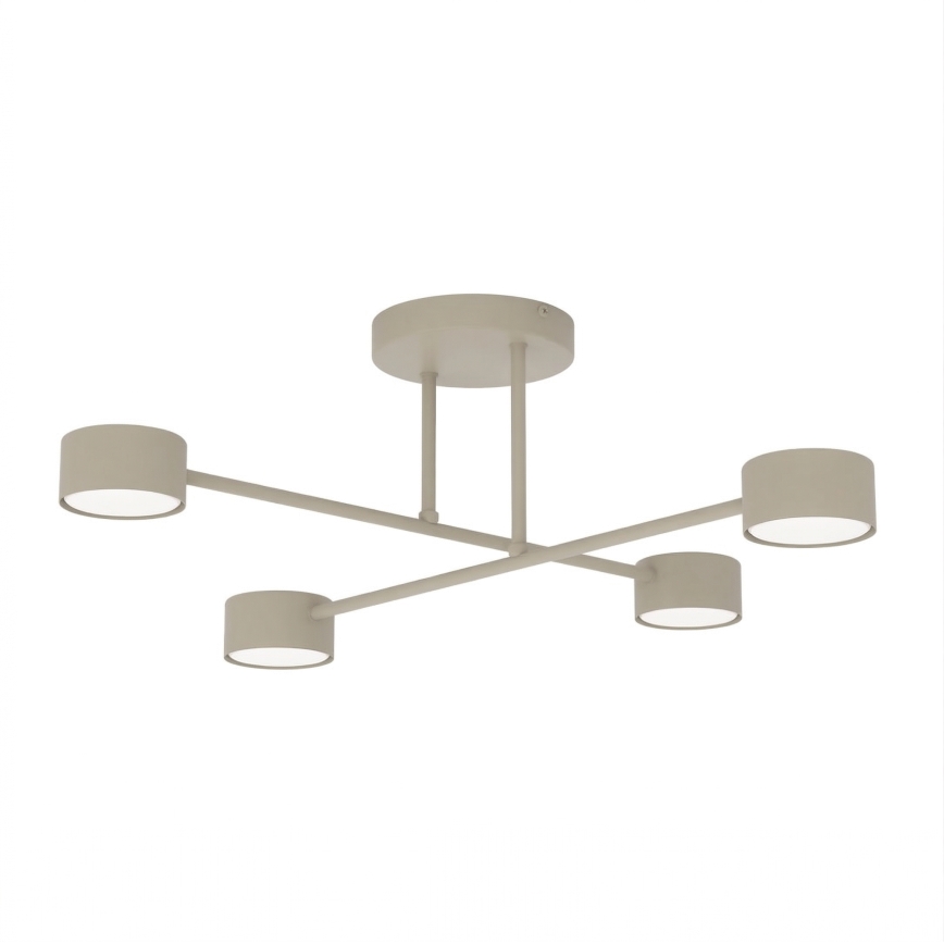 Opbouwlamp HALO 4xGX53/10W/230V beige