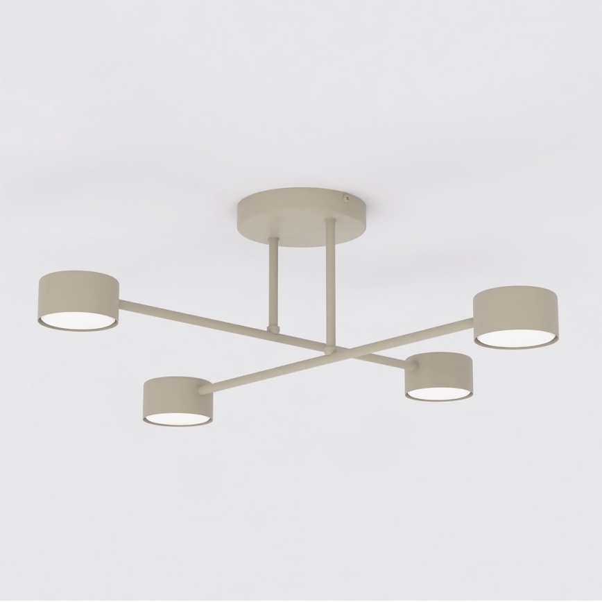 Opbouwlamp HALO 4xGX53/10W/230V beige