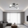 Opbouwlamp HOLON 2xG9/8W/230V + 2xGX53/12W zwart