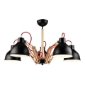 Opbouwlamp MARCELLO 5xE27/60W/230V beukenhout
