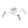 Opbouwplafondlamp AXION 3xGU10/8W/230V