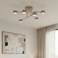 Opbouwplafondlamp HALO 6xGX53/10W/230V beige