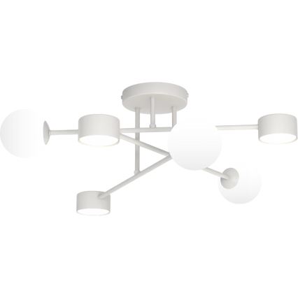 Opbouwplafondlamp HOLON 3xG9/8W/230V + 3xGX53/12W grijs