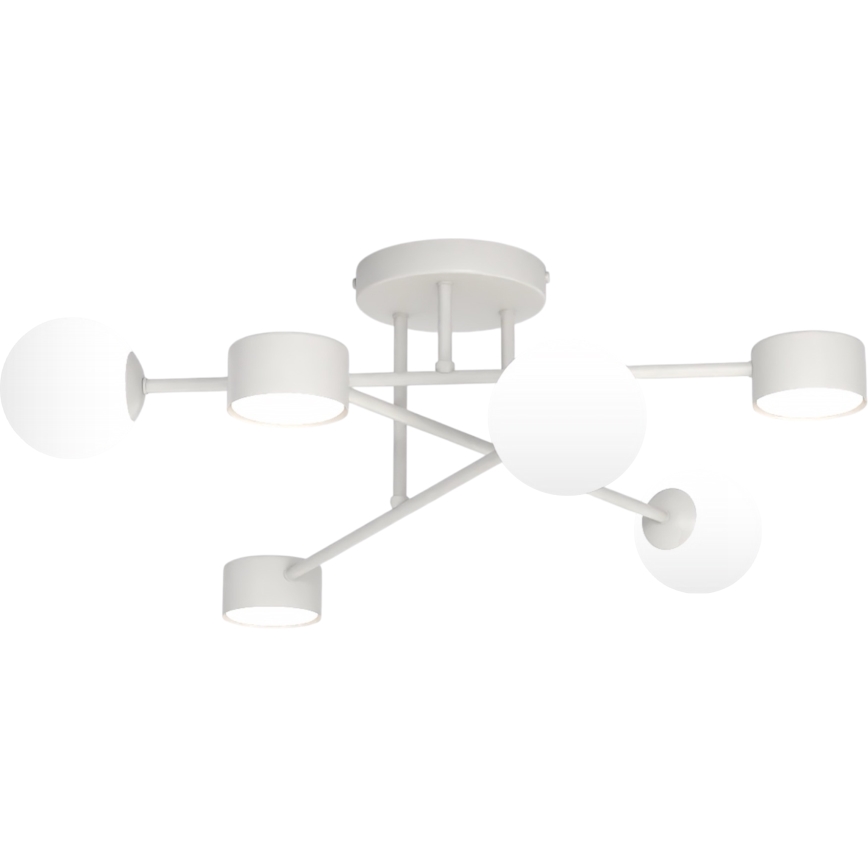 Opbouwplafondlamp HOLON 3xG9/8W/230V + 3xGX53/12W grijs