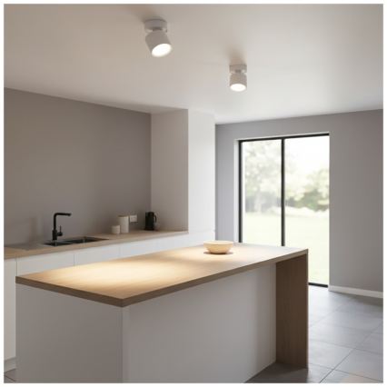 Opbouwspot OH12F 1xGX53/35W/230V 8,5 cm wit