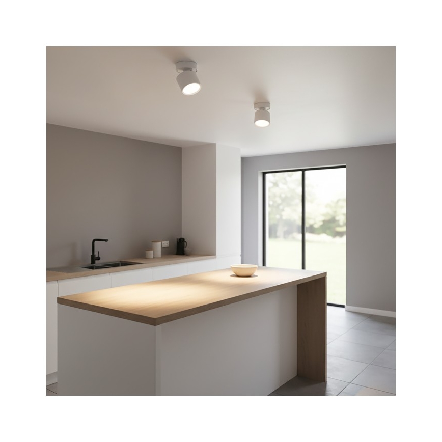 Opbouwspot OH12F 1xGX53/35W/230V 8,5 cm wit